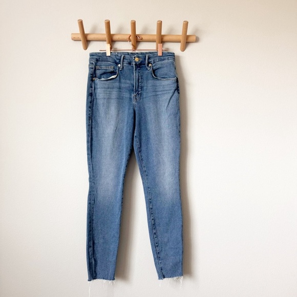 Good American Good Legs Skinny Fit Jeans - Picture 1 of 10